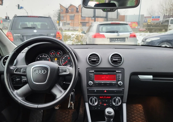 Audi A3 cena 34500 przebieg: 145000, rok produkcji 2012 z Tarnów małe 277